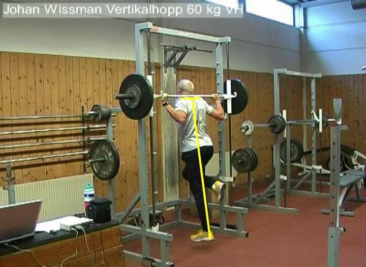Joham Wissman enbens vertikalhopp 60 kg